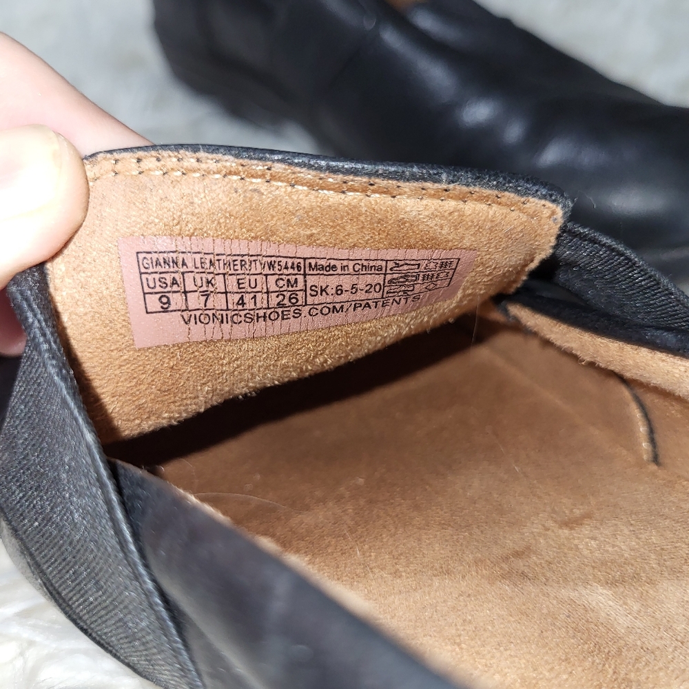 Vionic Gianna Women’s Slip-On Shoe Black Size 9 - Picture 8 of 9